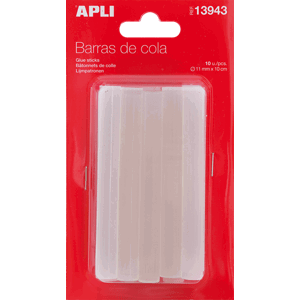Tavné tyčinky APLI - 11 mm × 10 cm - 10 ks