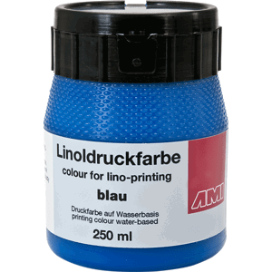 Barva na linoryt AMI 250 ml - modrá