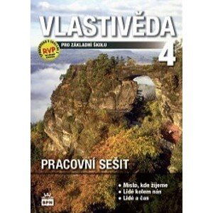 Vlastivěda 4.r. ZŠ - Člověk a jeho svět - pracovní sešit - Čechurová M., Borecký D.