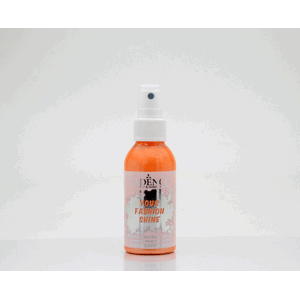 Textilní barva ve spreji Cadence - oranžová - na černý textil, 100 ml