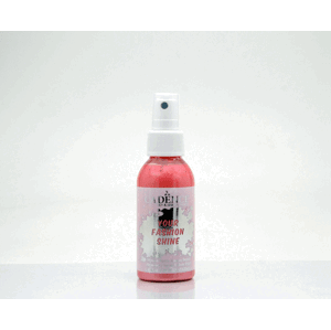 Textilní barva ve spreji Cadence - jahodová červená - na černý textil, 100 ml