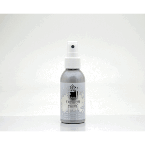 Textilní barva ve spreji Cadence - šedá - na černý textil, 100 ml