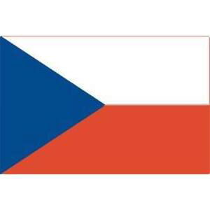 Vlajka ČR - návlek na žerď 90 × 60 cm