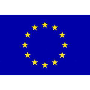 Vlajka EU - návlek na žerď 90 × 60 cm