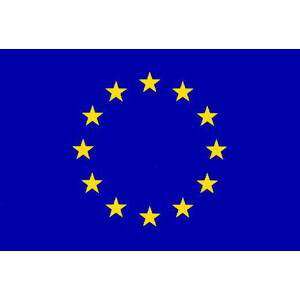 Stolní vlaječka EU - praporek se šňůrkou