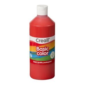 Temperová barva Creall 500 ml - světle červená