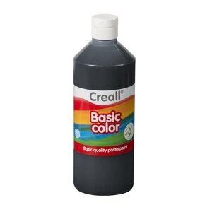 Temperová barva Creall 500 ml - černá