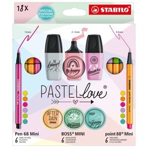 STABILO Pastellove Set 18 ks