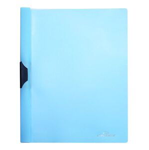 Spisové desky CONCORDE A4 PP s bočním klipem - pastelově modré