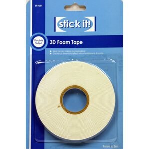 Stick it! Lepicí páska oboustranná pěnová 9 mm × 5 m