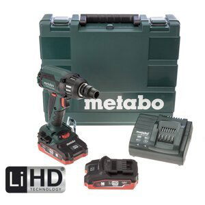 METABO SSW 18 LTX 400 BL aku rázový utahovák 2x4.0Ah LiHD 602205800