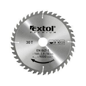 EXTOL PREMIUM pilový kotouč 250x3,2x30 SK z40(8803241)