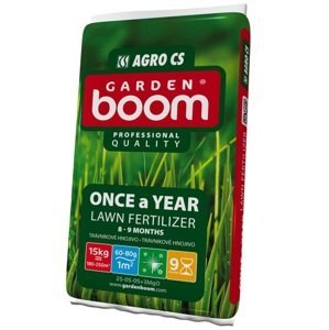 Garden Boom ONCE a YEAR trávníkové hnojivo