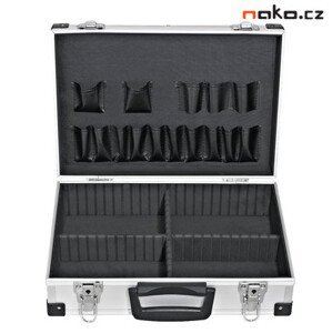 MAGG ALK380 kufr hliníkový 380x260x120mm stříbrný