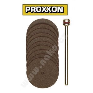PROXXON 28810 sada dělících kotoučů pr.22mm 10ks+stopka