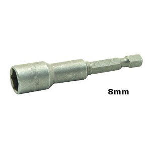 HONITON HW960-65-08 šestihranná nástrčná hlavice  8mm s magnetem, 1/4" 65mm