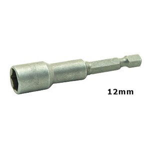 HONITON HW960-65-12 šestihranná nástrčná hlavice 12mm s magnetem, 1/4" 65mm