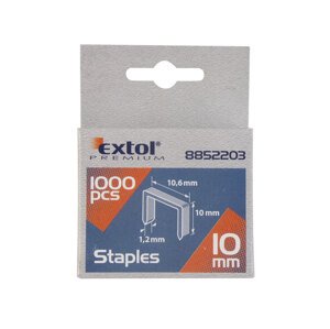 EXTOL PREMIUM spony 10mm 11,3x0,52x0,7mm 1000ks 8852503