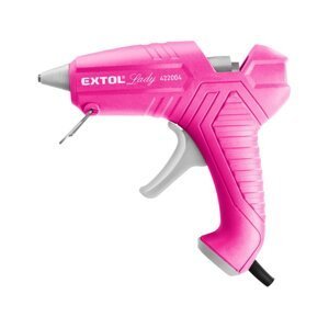 EXTOL LADY 422004 tavná lepící pistole 11mm, 40W, růžová