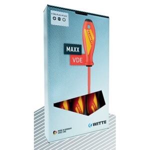 WITTE MAXX sada izolovaných šroubováků 6ks VDE PH+PL 653743516