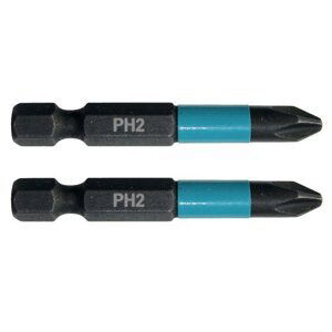 MAKITA B-63725 torzní bit 1/4" Impact Black PH2, 50mm 2 ks