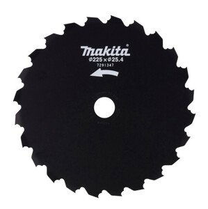 MAKITA 199872-9 řezný kotouč 24 zubů 225x25,4mm pro křovinořez UR012G