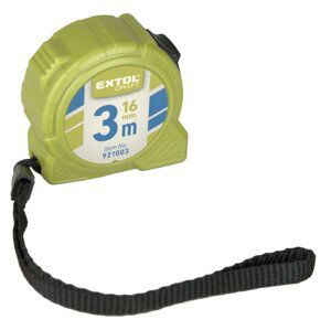 EXTOL CRAFT 921003 svinovací metr 3m, š. pásku 16mm