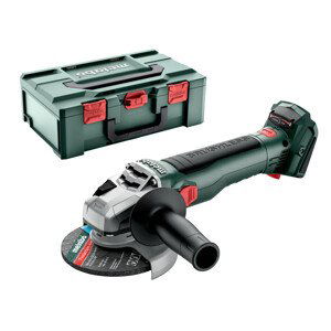 METABO W 18 LT BL 11-125 bezuhlíková aku úhlová bruska bez baterie v metaBOXU 613052840