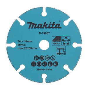 MAKITA D-74837 carbidový kotouč Tungsten carbide 76 x10mm pro DMC300