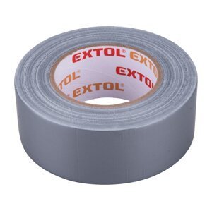 EXTOL PREMIUM 8856312 textilní páska lepicí univerzální, 50mm x 50m šedá