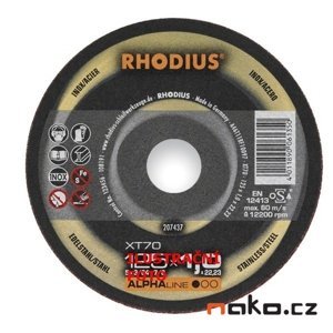 RHODIUS 115x1.0 XT10TOP řezný kotouč