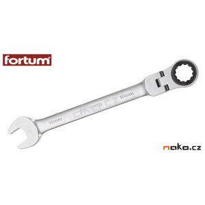 Klíč ráčnový očkoplochý s kloubem 12mm FORTUM 4720212