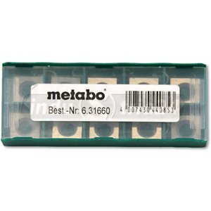 Metabo sada tvrdokovových nožů pro frézu na lak Lf 724 S (10ks) 6.31660