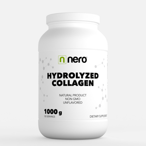 Hydrolyzovaný živočišný kolagen Nero, 1000 g, 100 porcí 8594179510702