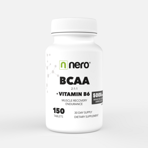 Nero BCAA 2:1:1 + Vitamin B6 150 tablet / na 1 měsíc 8594179510658