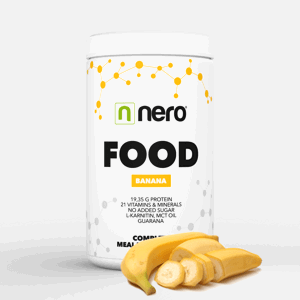 Funkční zdravá strava Nero FOOD, 600g - Banán