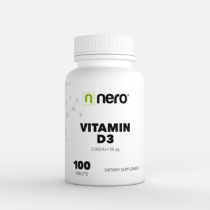 NERO | Vitamín D3 2000 IU, 50μg 100 tablet / na 7 měsíců 8594179510313