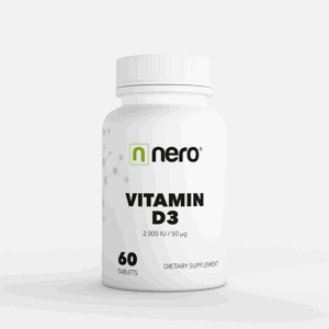 NERO | Vitamín D3 2000 IU, 50μg 60 tablet / na 4 měsíce 8594179510306
