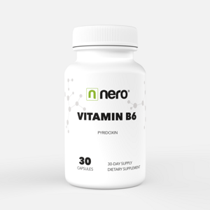 NERO | Vitamin B6 Pyridoxin 30 kapslí / na 30 dní 8594179511310