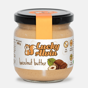 Lucky Alvin Lískové oříšky 200 g, bez GMO, Vegan, bez palm. oleje, bez přid. cukru, bez soli, bez lepku 8594189900296