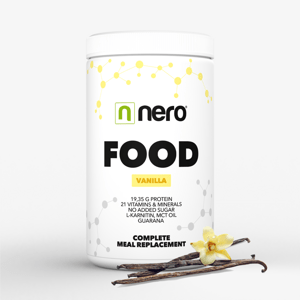 Funkční zdravá strava Nero FOOD Vanilka, 600g, 20 porcí 8594179510580