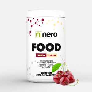 Funkční zdravá strava Nero FOOD Třešeň & Jogurt, 600g, 20 porcí 8594179510603