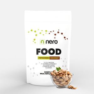 Funkční zdravá strava Nero FOOD Pistácie & Kokos, 1kg, 33 porcí 8594179510573