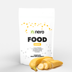 Funkční zdravá strava Nero FOOD Banán, 1kg, 33 porcí 8594179510535