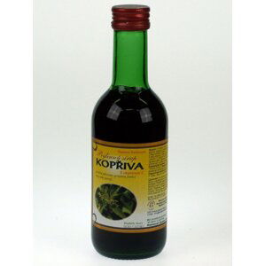 Bylinný fruktózový sirup KOPŘIVA 290 g