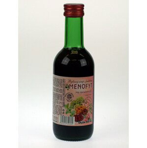 Bylinný fruktózový sirup MENOFYT 275 g