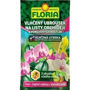 FLORIA Vlhčený ubrousek na listy orchidejí a pokoj. rostlin 6g  - balení 10ks