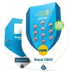Royal CBDV Automatic - samonakvétací semínka 3 ks Royal Queen Seeds