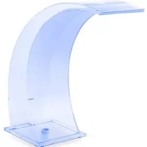 Chrlič vody 35 cm LED osvětlení modrá/bílá barva - Chrliče vody Uniprodo