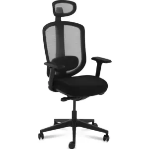Kancelářská židle síťové opěradlo opěrka hlavy a lordózy 150 kg - Kancelářské židle Fromm & Starck